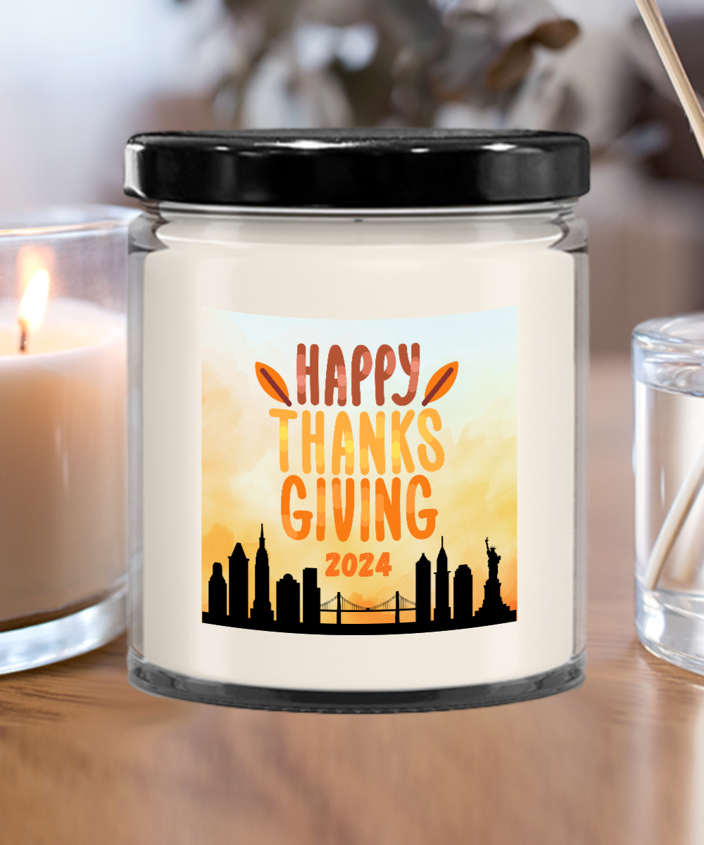 Thanksgiving in New York 2024 Candle