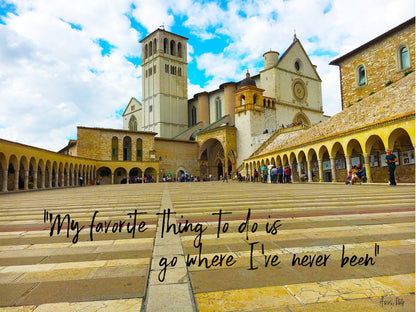 Assisi Wall Art, Italy picture, Assisi printable picture