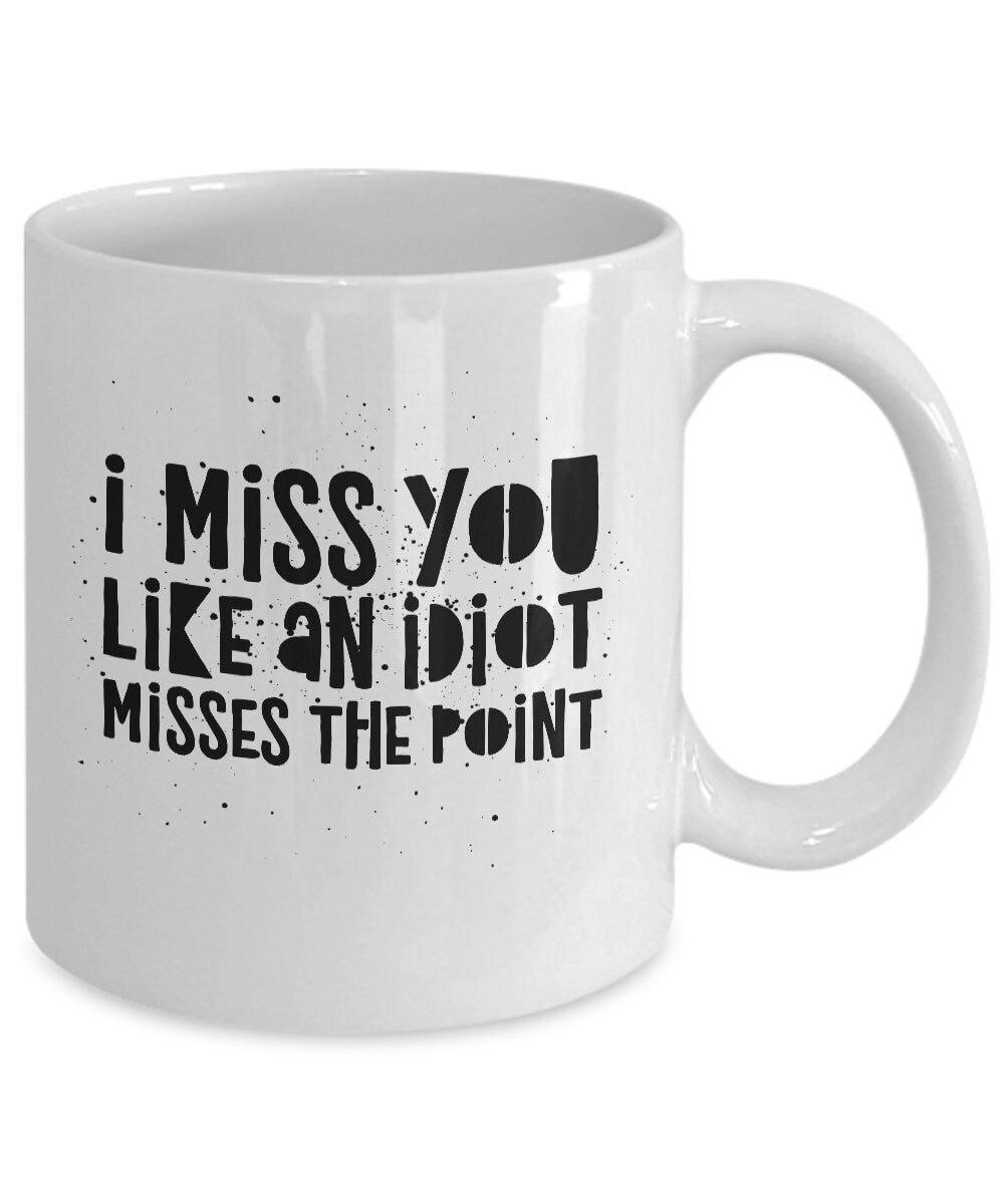 Long distance relationship gift, Miss you mug, Funny boyfriend gift, Miss you gift, I miss you, Things to get your boyfriend on his birthday