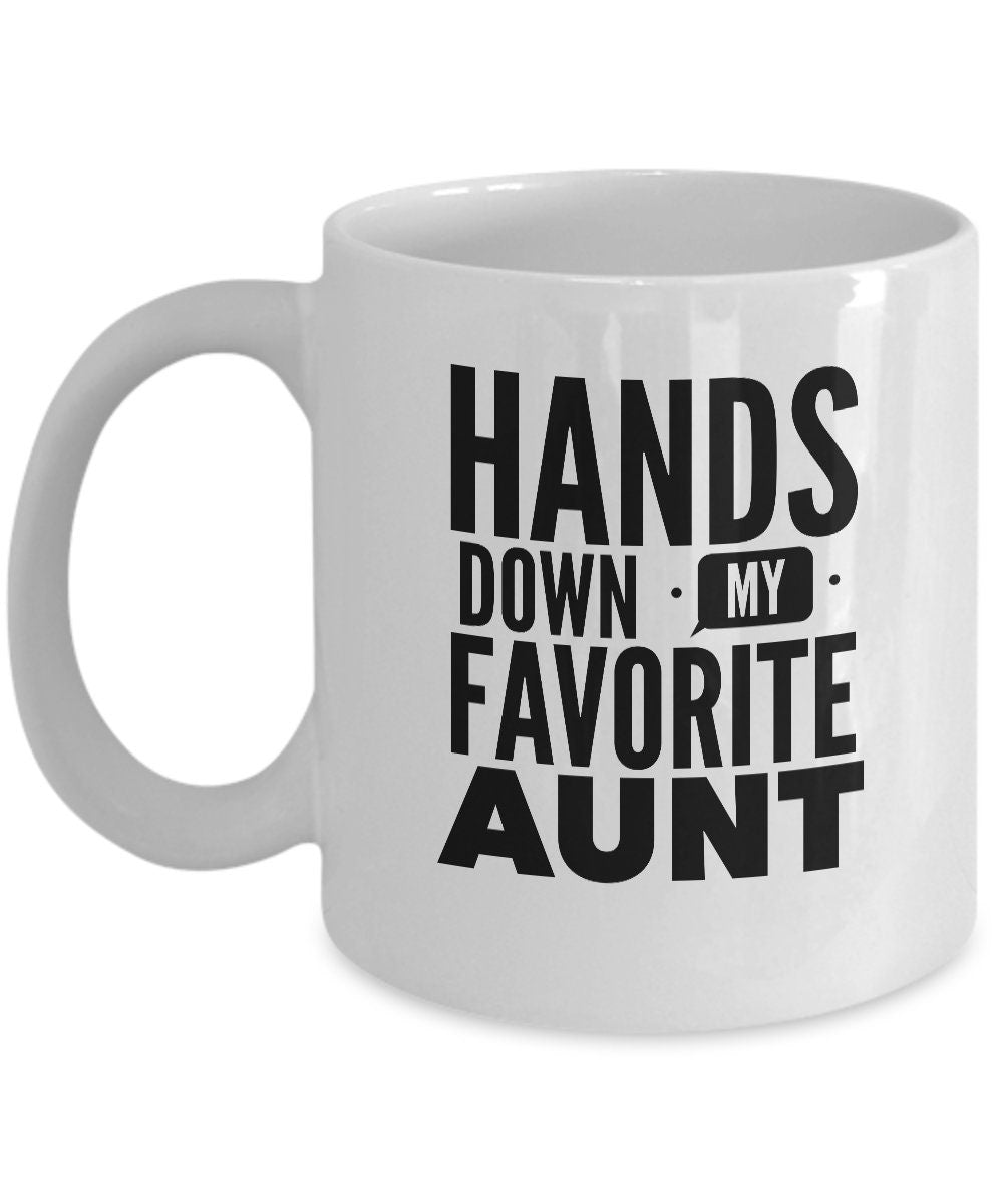 Favorite Aunt Coffee Mug, Mug for Aunt, Aunty Gift, Gift for Aunt