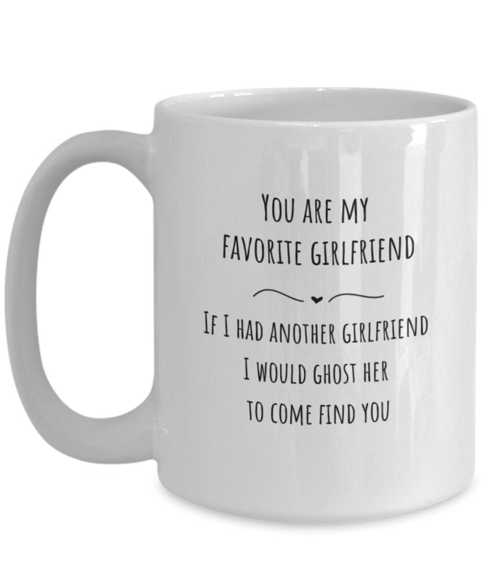 Girlfriend mug, Girlfriend gift, Gunny girlfriend gift, Ghost mug, Best girlfriend