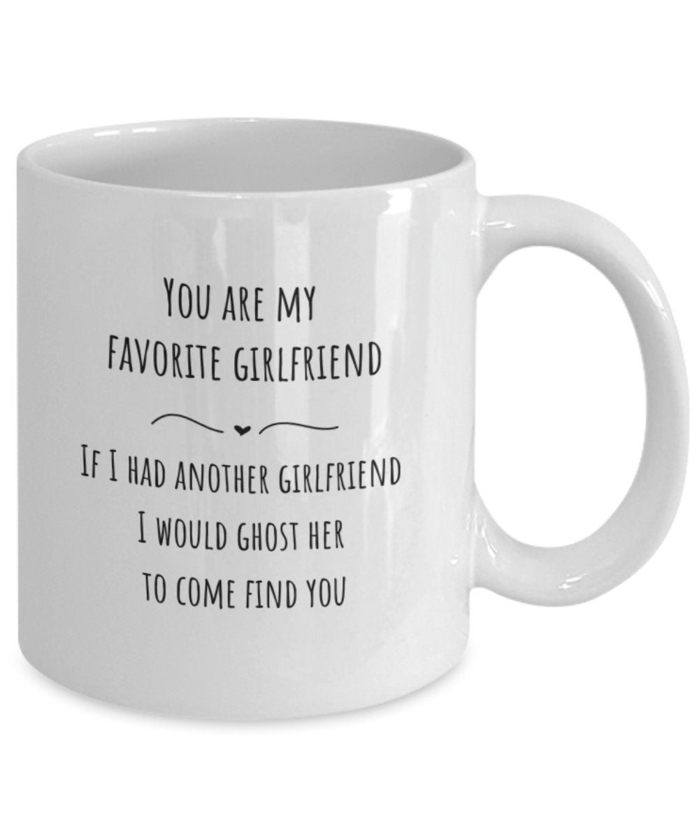 Girlfriend mug, Girlfriend gift, Gunny girlfriend gift, Ghost mug, Best girlfriend