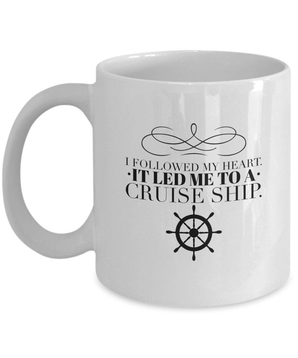 Cruise coffee mug, Gifts for people who travel a lot, Mug for cruise lovers, Cruise ship mug