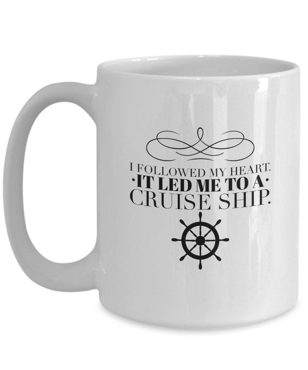 Cruise coffee mug, Gifts for people who travel a lot, Mug for cruise lovers, Cruise ship mug