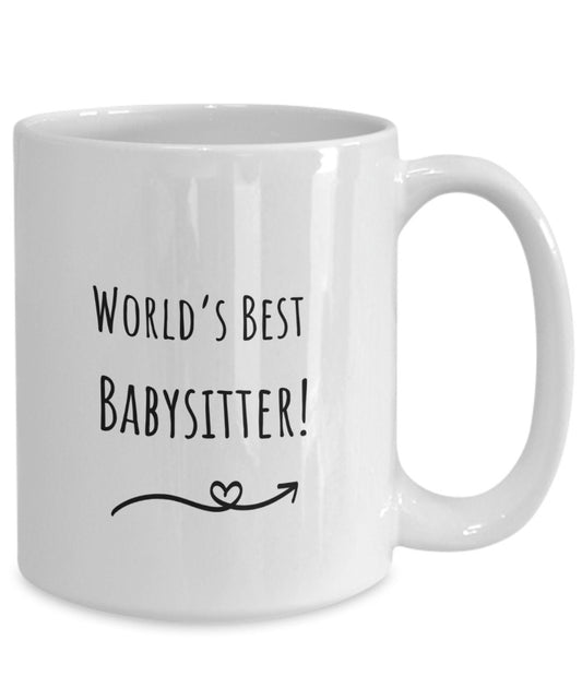 Babysitter Gifts, Babysitter Gift Ideas, Best Babysitter, Babysitter Coffee Mug, Babysitter Thank You