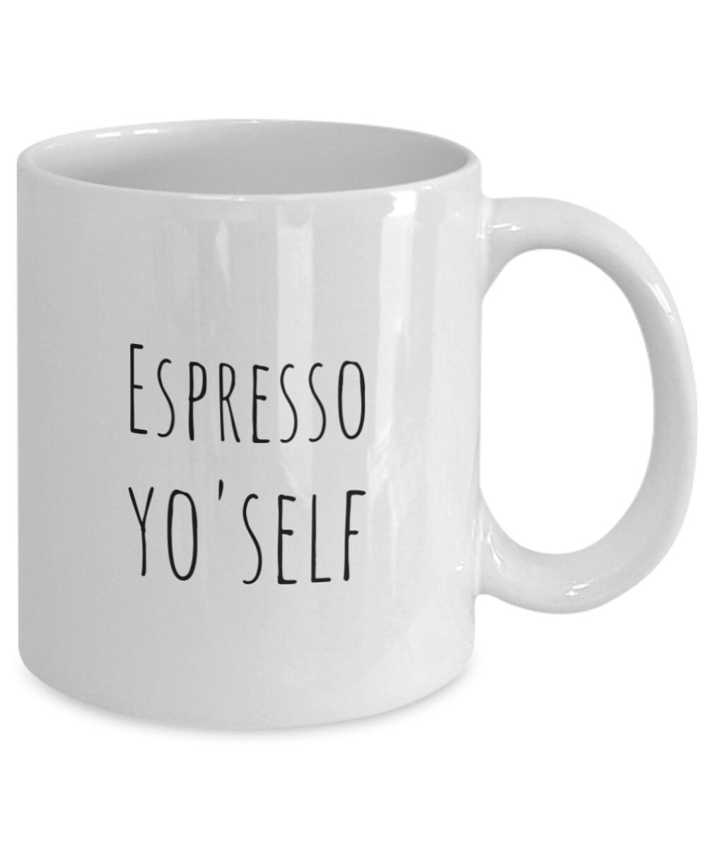 Espresso coffee mug, Espresso lover, Coffee lover, Funny coffee mug, Expresso coffee lover