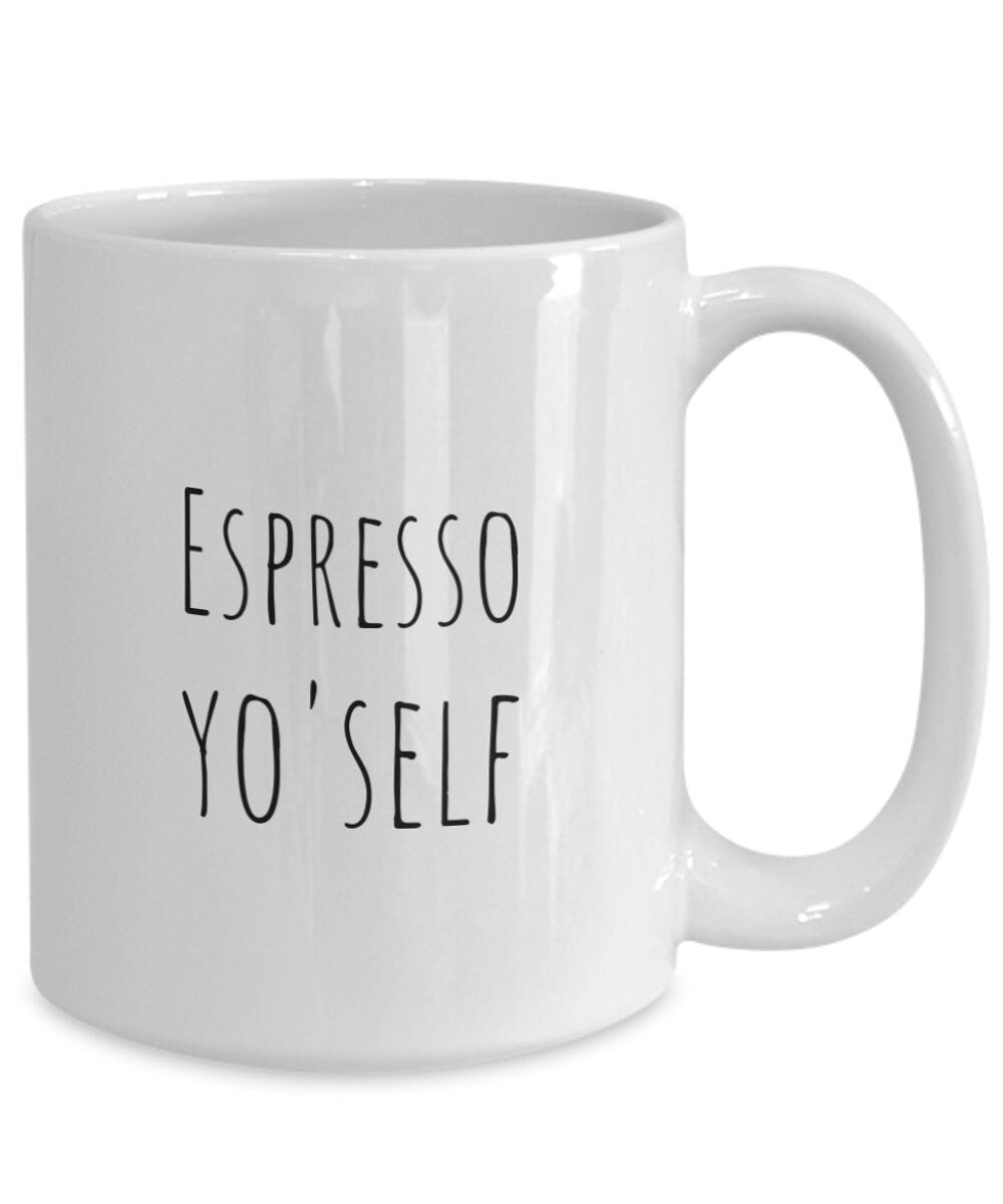 Espresso coffee mug, Espresso lover, Coffee lover, Funny coffee mug, Expresso coffee lover