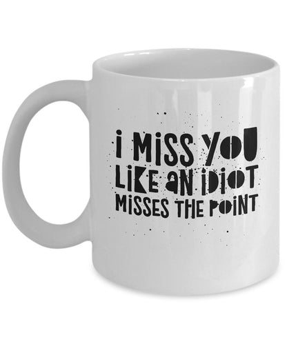 Long distance relationship gift, Miss you mug, Funny boyfriend gift, Miss you gift, I miss you, Things to get your boyfriend on his birthday