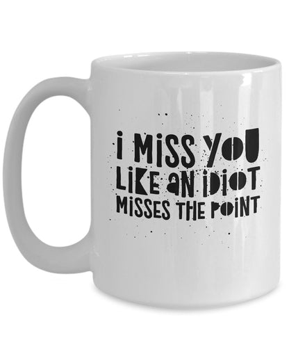 Long distance relationship gift, Miss you mug, Funny boyfriend gift, Miss you gift, I miss you, Things to get your boyfriend on his birthday