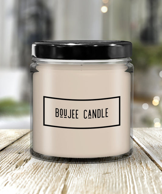 Boujee candle, Candle gift, Jar candle, Candle with lid, Travel candle