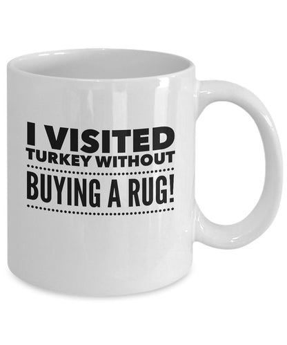 Turkey coffee mug, Traveler mug, Travel gift, Funny travel mug, Gifts for people who travel a lot