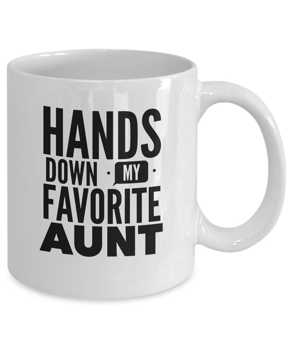 Favorite Aunt Coffee Mug, Mug for Aunt, Aunty Gift, Gift for Aunt