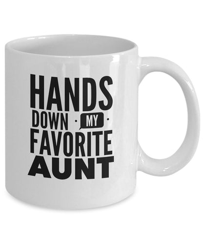 Favorite Aunt Coffee Mug, Mug for Aunt, Aunty Gift, Gift for Aunt