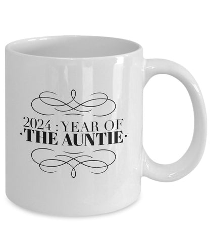 Auntie mug, New Auntie gift, Aunt gift, Aunt mug, Baby announcement mug, Baby announcement gift