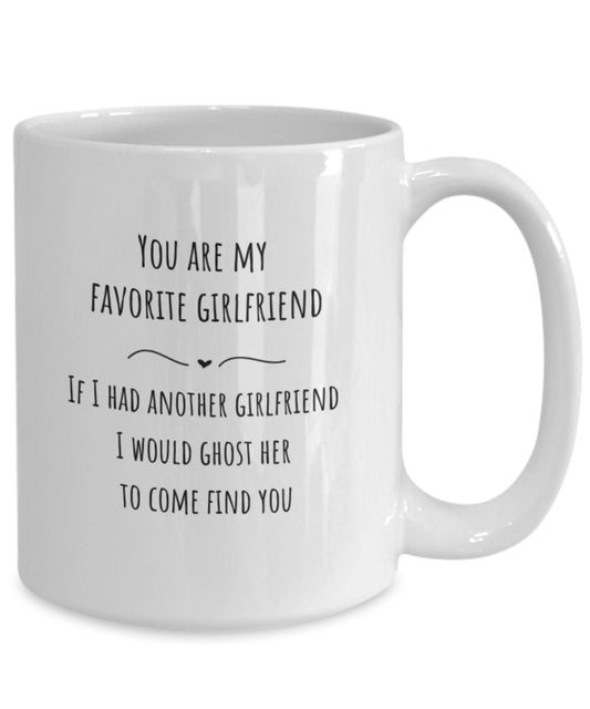 Girlfriend mug, Girlfriend gift, Gunny girlfriend gift, Ghost mug, Best girlfriend