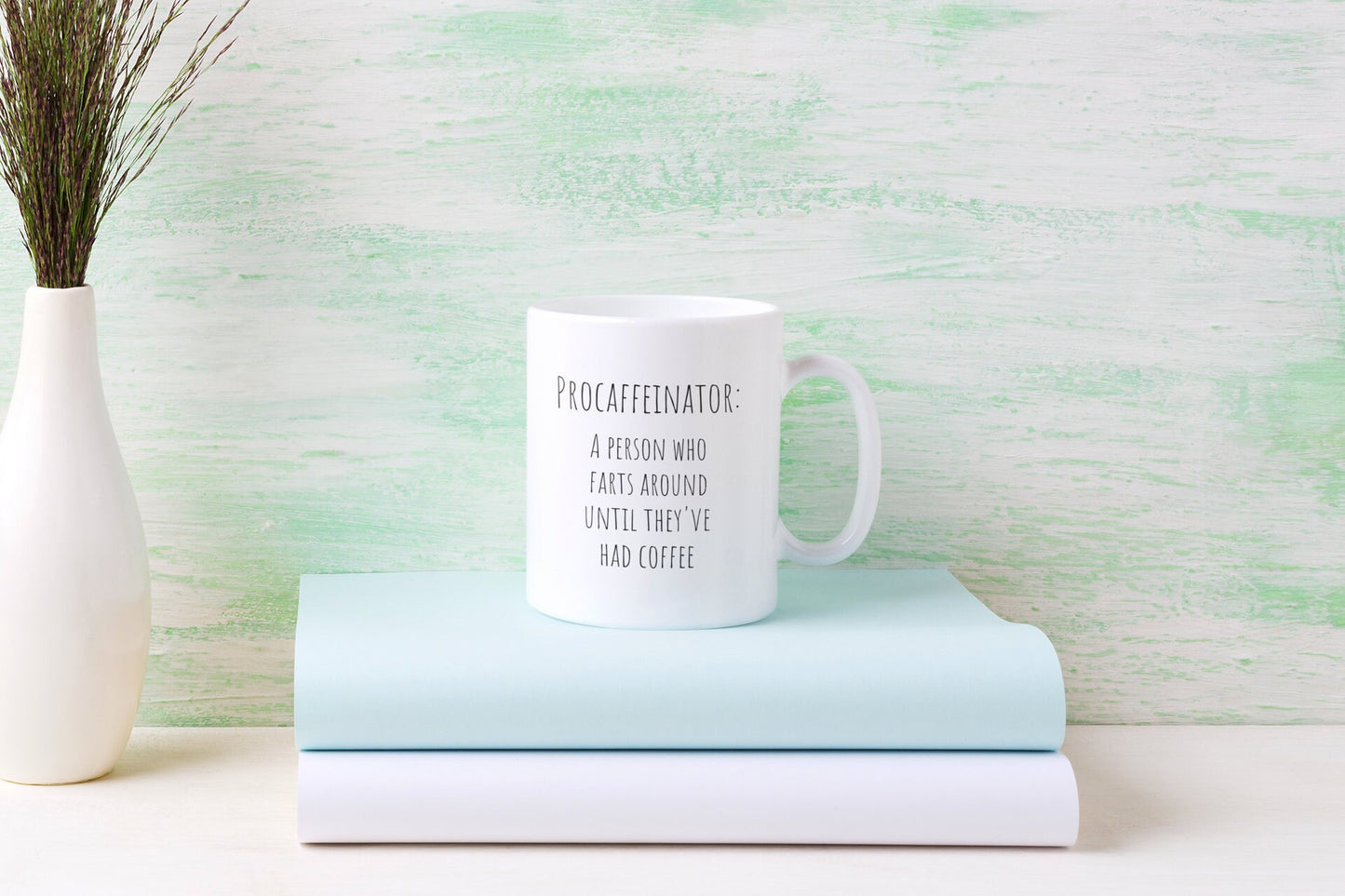 Procrastinator coffee mug, Gift for procrastinator, Coffee lover mug, Coworker gift