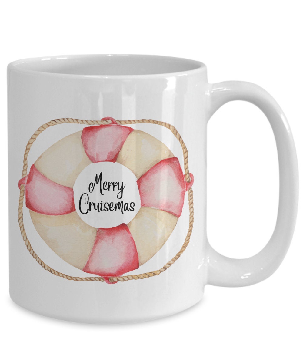 Merry cruisemas, Cruise gift, Cruise mug, Christmas mug for cruise, Christmas gift for cruise lover