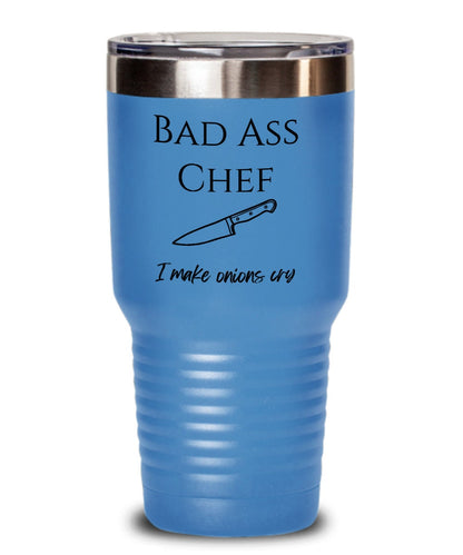 Bad Ass chef, Chef gifts, Funny Chef gift, Chef tumbler, Yes chef, Chef gift, Gag gift for chef