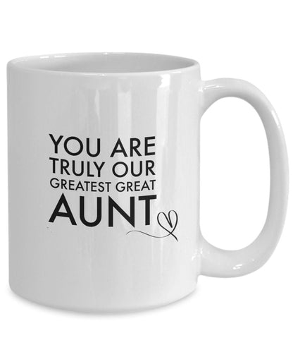 Great aunt, Great aunt gift, Great aunt coffee mug