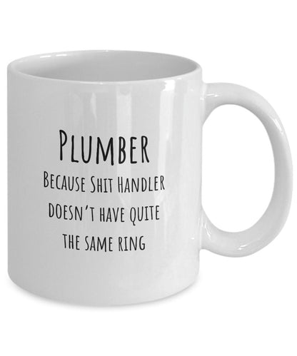 Plumber gifts, Plumber mug, Plumbing gifts, Funny plumber gift idea, Plumber gag gift, Plumbing mug