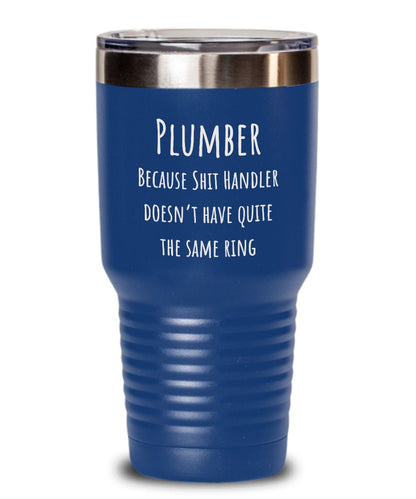 Plumber gifts, Plumber tumbler, Plumbing gifts, Funny plumber gift idea, Plumber gag gift, Plumbing mug