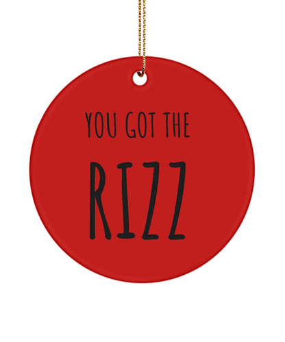 You got the rizz, Gift for friend with rizz, Charisma, Coworker gift, Gift for sister, Girlfriend gift, Rizz