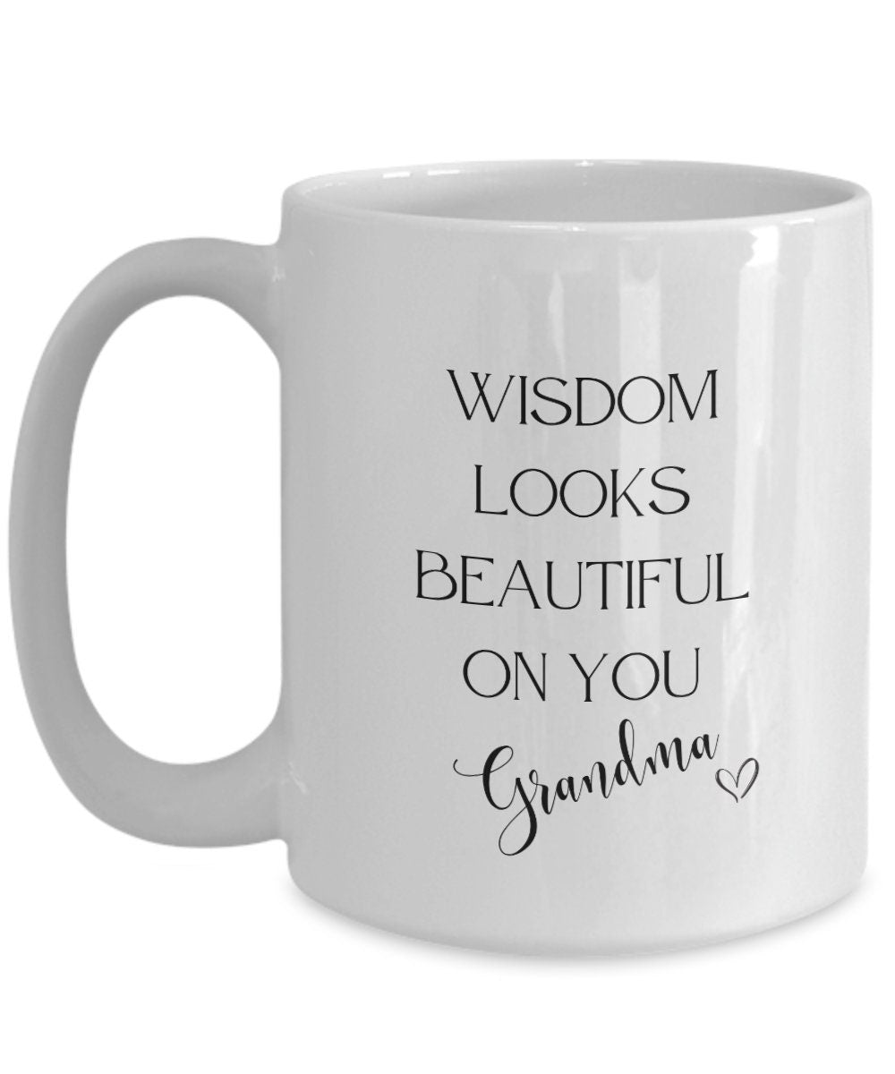 Grandma mug, Grandma gift, Wisdom gift, Grandma coffee mug, Gift for grandma, Gift for grandmother, Oma gift