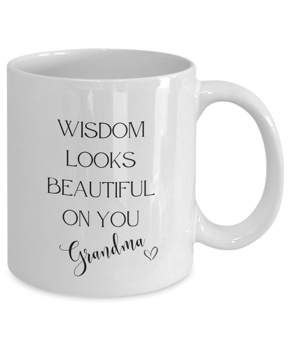 Grandma mug, Grandma gift, Wisdom gift, Grandma coffee mug, Gift for grandma, Gift for grandmother, Oma gift