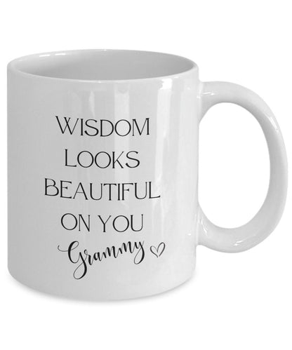 Grammy mug, Grammy gift, Wisdom coffee mug, Grandmother gift, Gift for grandma, Gift for grandmother