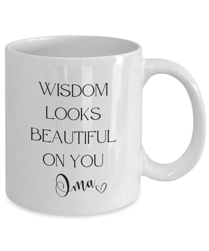 Oma mug, Oma gift, Wisdom coffee mug, Grandmother gift, Gift for grandma, Gift for grandmother