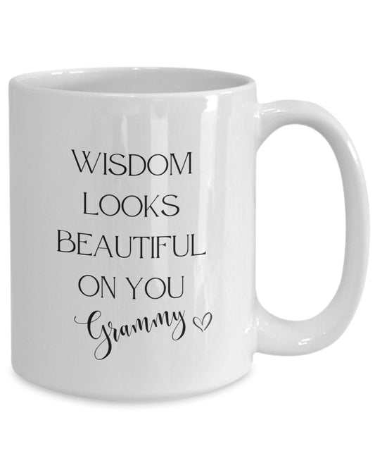 Grammy mug, Grammy gift, Wisdom coffee mug, Grandmother gift, Gift for grandma, Gift for grandmother