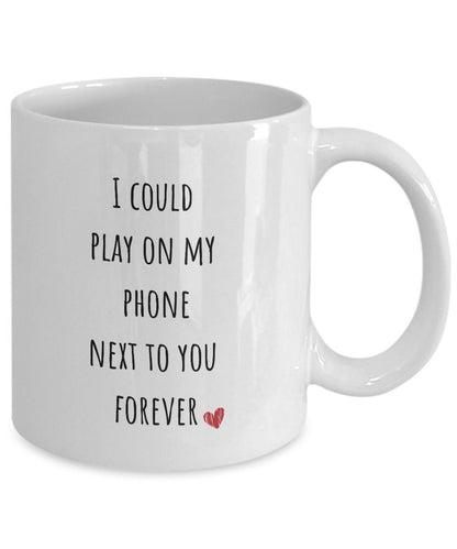 Gamer coffee mug, Funny coffee mug for phone addict, Husband gift, Gamer mug, Gamer coffee cup, Gamer gifts for husband, Gamer gifts