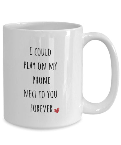 Gamer coffee mug, Funny coffee mug for phone addict, Husband gift, Gamer mug, Gamer coffee cup, Gamer gifts for husband, Gamer gifts