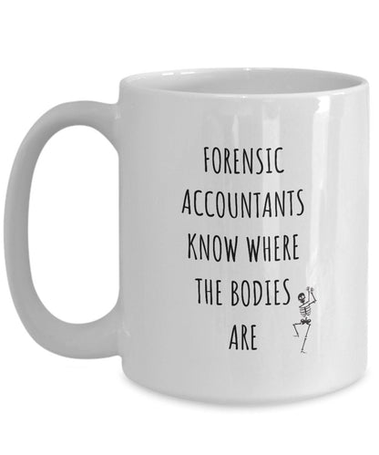 Forensic Accounting gifts, Forensic Accountant gifts, Accountant gift, Forensic Accountant coffee mug