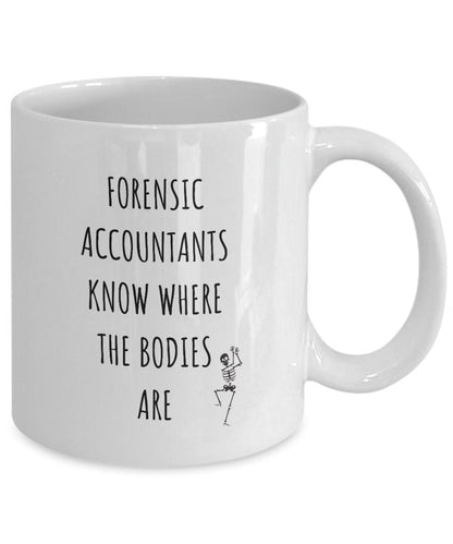 Forensic Accounting gifts, Forensic Accountant gifts, Accountant gift, Forensic Accountant coffee mug