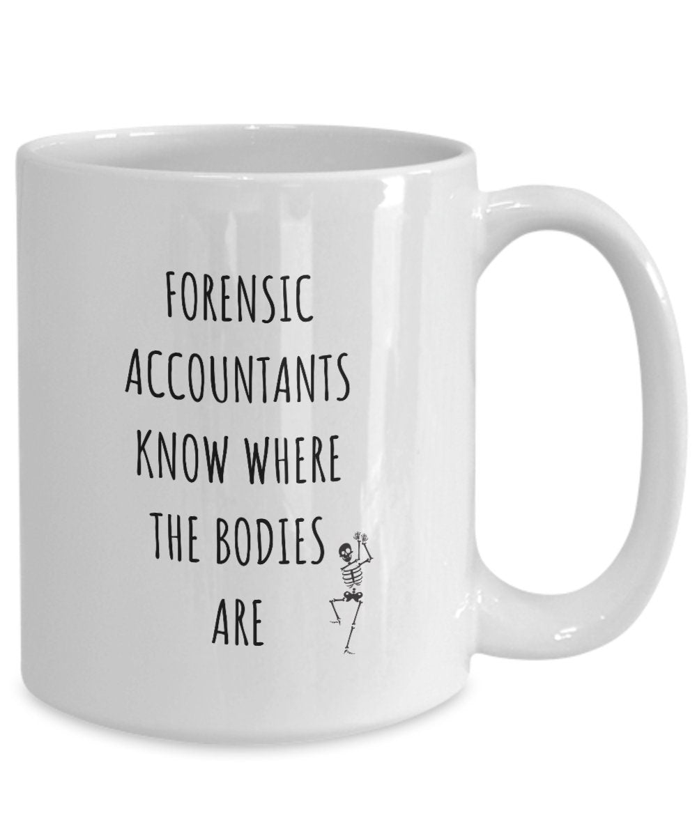 Forensic Accounting gifts, Forensic Accountant gifts, Accountant gift, Forensic Accountant coffee mug