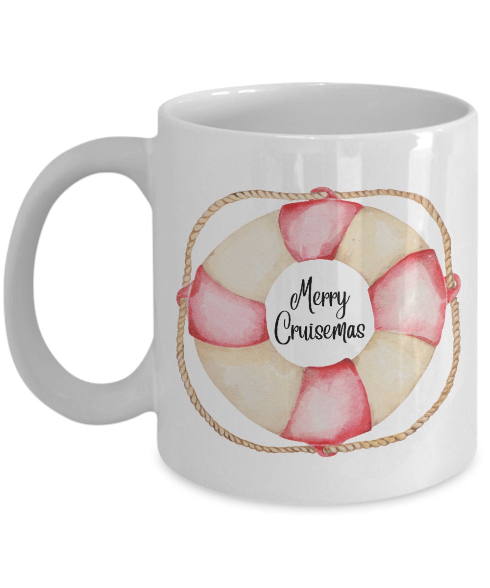 Merry cruisemas, Cruise gift, Cruise mug, Christmas mug for cruise, Christmas gift for cruise lover