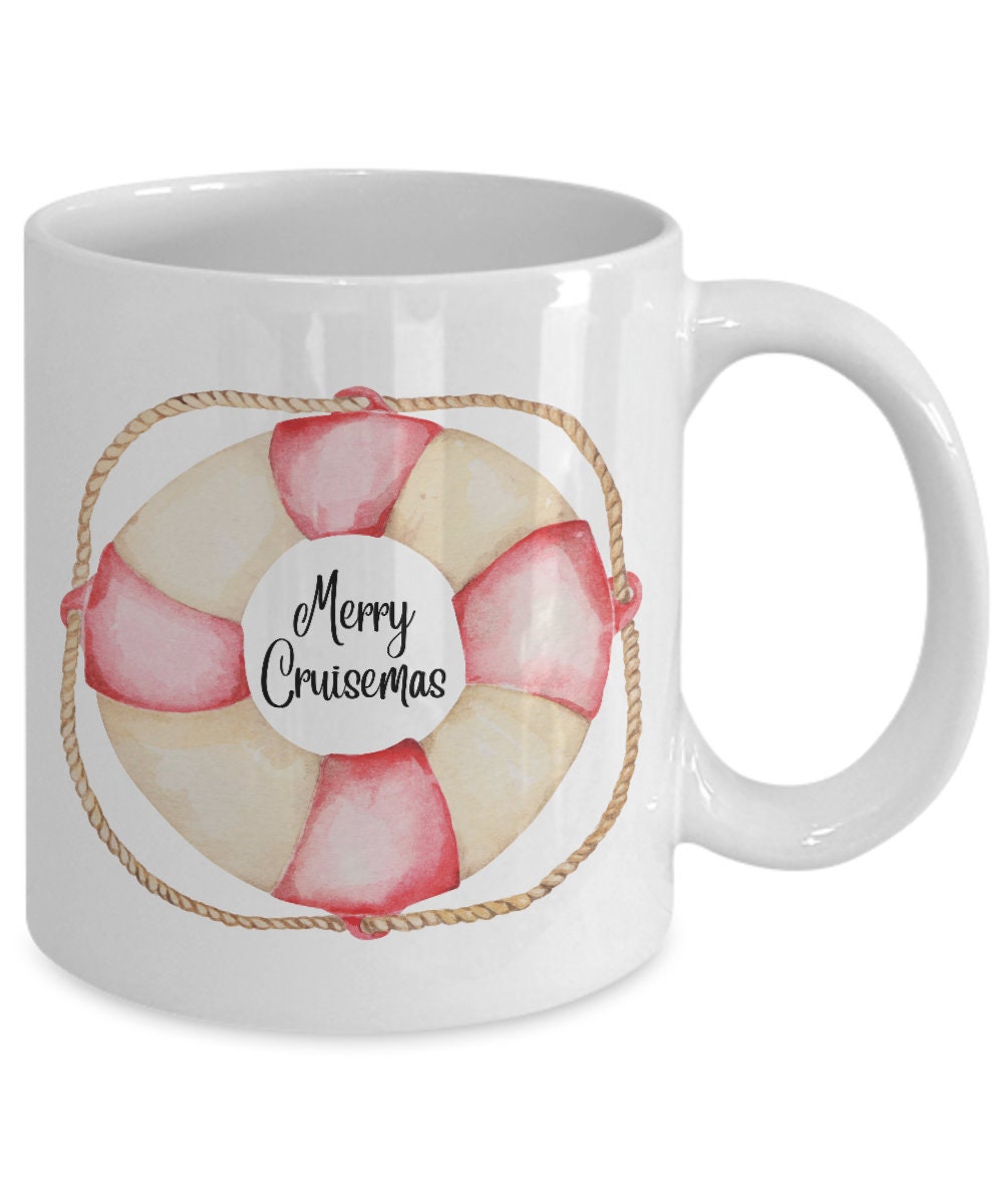 Merry cruisemas, Cruise gift, Cruise mug, Christmas mug for cruise, Christmas gift for cruise lover