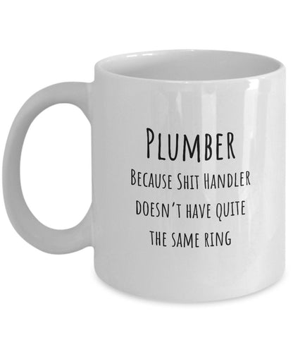 Plumber gifts, Plumber mug, Plumbing gifts, Funny plumber gift idea, Plumber gag gift, Plumbing mug