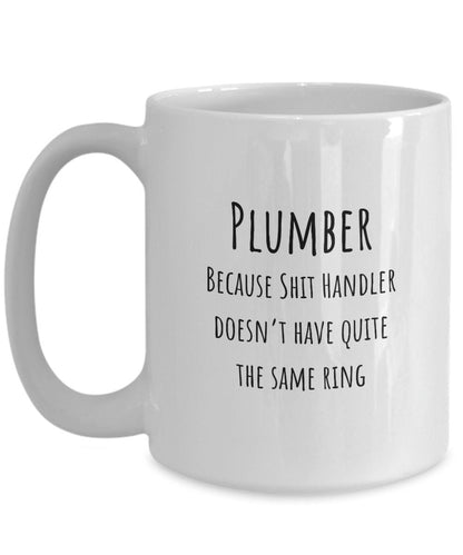 Plumber gifts, Plumber mug, Plumbing gifts, Funny plumber gift idea, Plumber gag gift, Plumbing mug