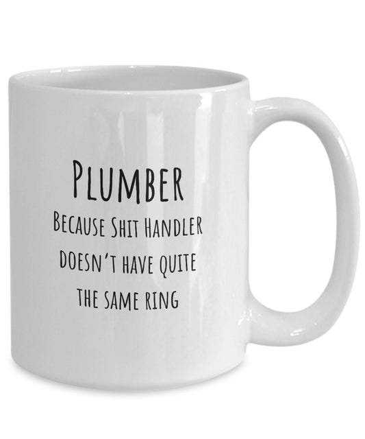 Plumber gifts, Plumber mug, Plumbing gifts, Funny plumber gift idea, Plumber gag gift, Plumbing mug