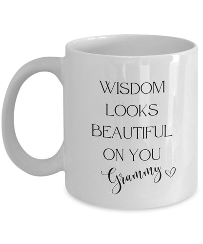 Grammy mug, Grammy gift, Wisdom coffee mug, Grandmother gift, Gift for grandma, Gift for grandmother