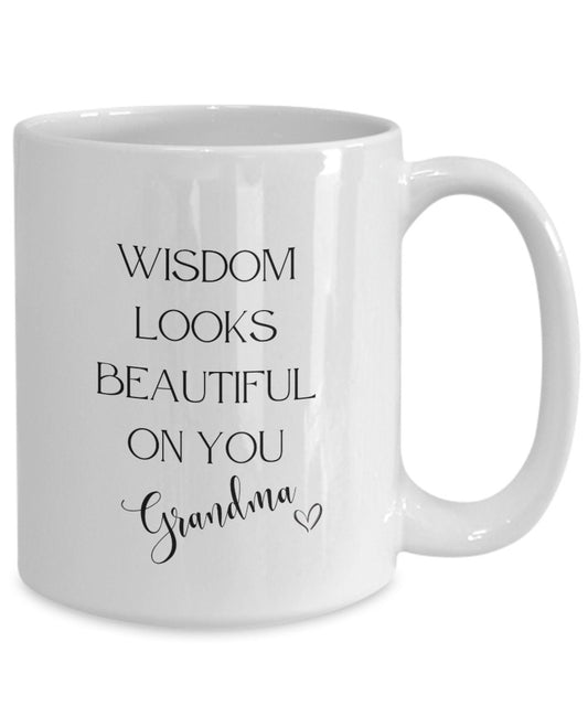 Grandma mug, Grandma gift, Wisdom gift, Grandma coffee mug, Gift for grandma, Gift for grandmother, Oma gift