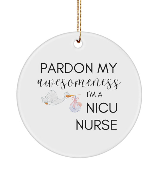 Nicu Nurse gift, NICU Nurse ornament, NICU Nurse thank you, Birthday Gifts for nicu nurse