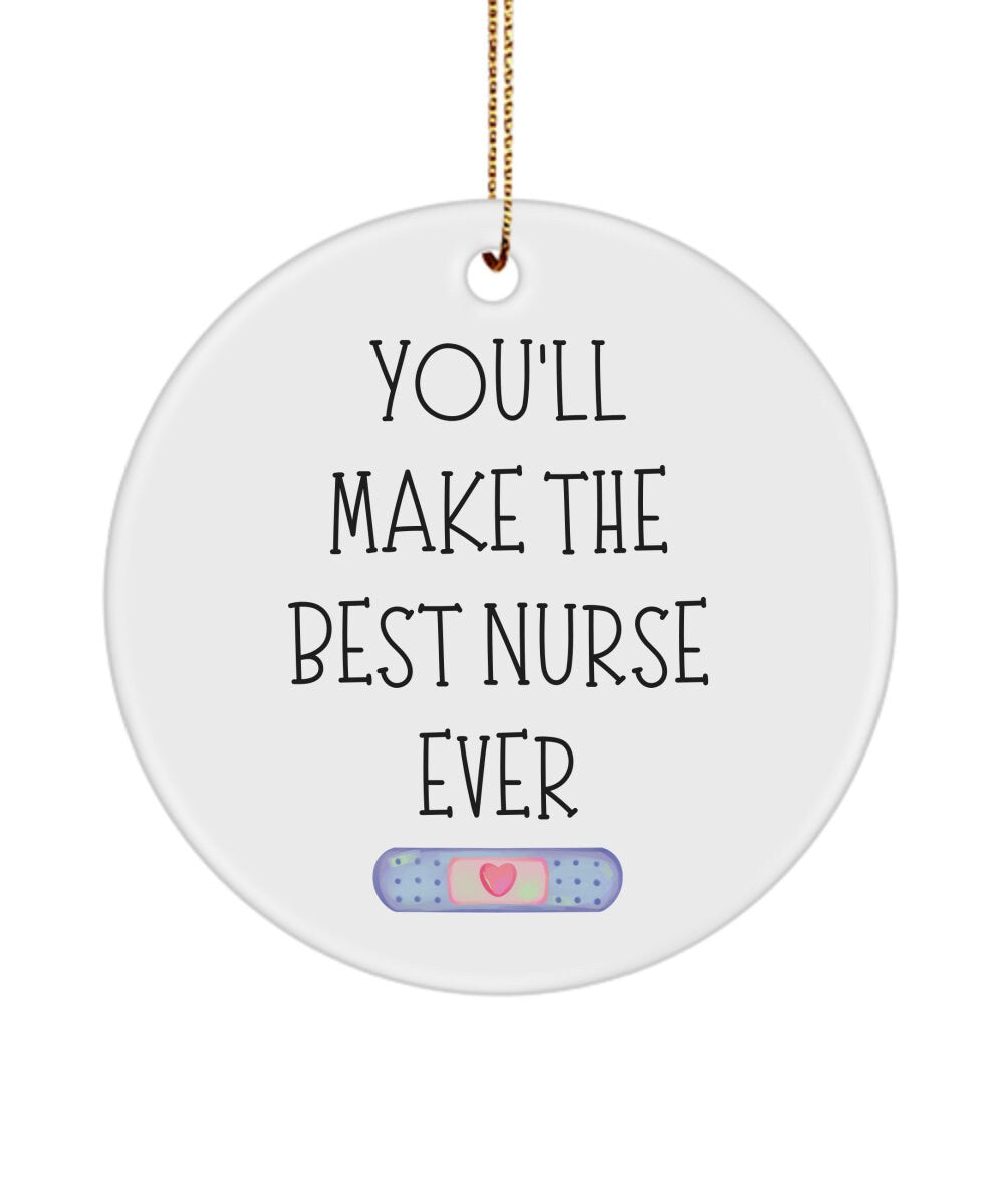 Graduation Gift For Nurse, Best Nurse Ever, I'm So Proud Of You, Nurse Ornament, New Nurse