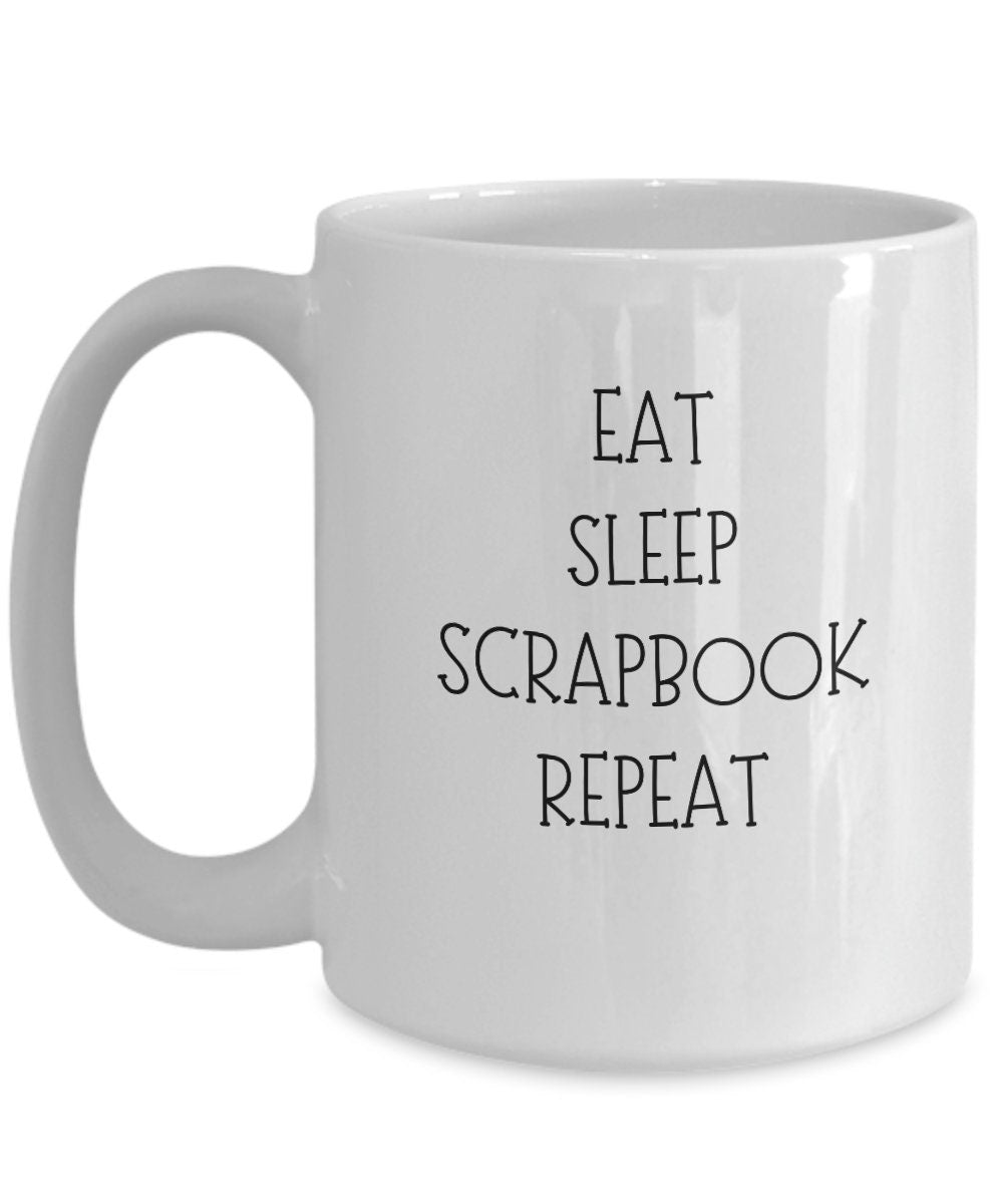 Scrapbooking Mug, Scrapbooking Gift, Gift For Crafter, Scrapbook Lover Gift, Funny Scrapbook Mug, Scrapbook Coffee Cup, Crafting Gift