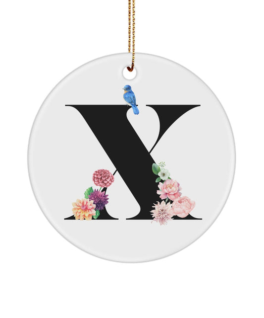 X Monogram Gift, Initial X, X Letter Gift, X Alphabet Gift, X Ornament, X, Gift for Her, Cute Gift