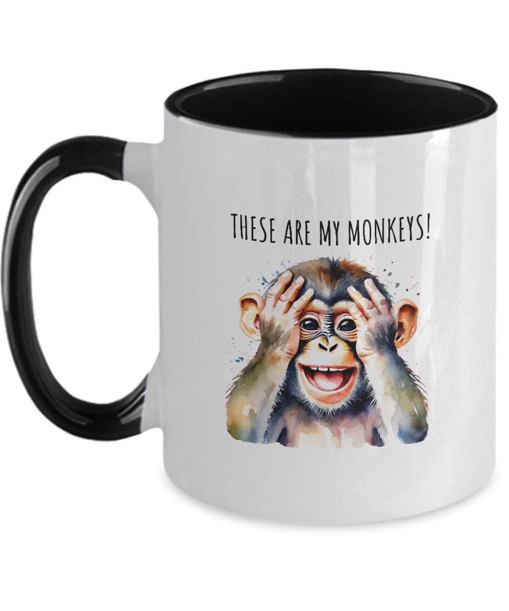 These Are My Monkeys, Gift for Manager, Office Manager Gift, Boss Gift, Human Resources Gift, Project Management Gift, Chaos Coordinator