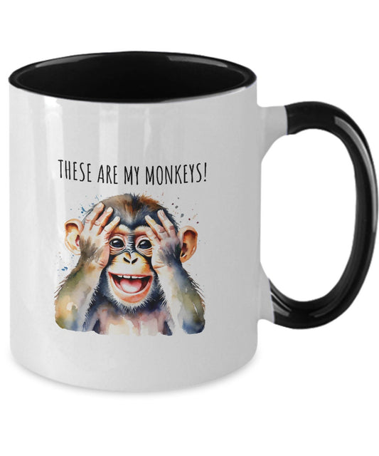 These Are My Monkeys, Gift for Manager, Office Manager Gift, Boss Gift, Human Resources Gift, Project Management Gift, Chaos Coordinator