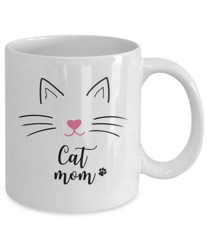 Cat Mom Mug, Cat Coffee Mug, Cat Lover, Cat Mom, Gift For Cat Lover, Cat Lover Mug, Cat Mom Gift, Cat Owner Gift, Crazy Cat Lady